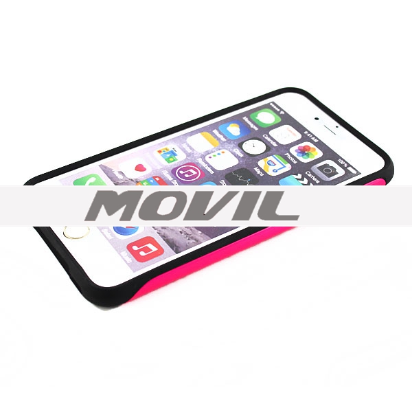 NP-2440 2 en 1 tpu    pc funda para Apple  iPhone 6 plus-2